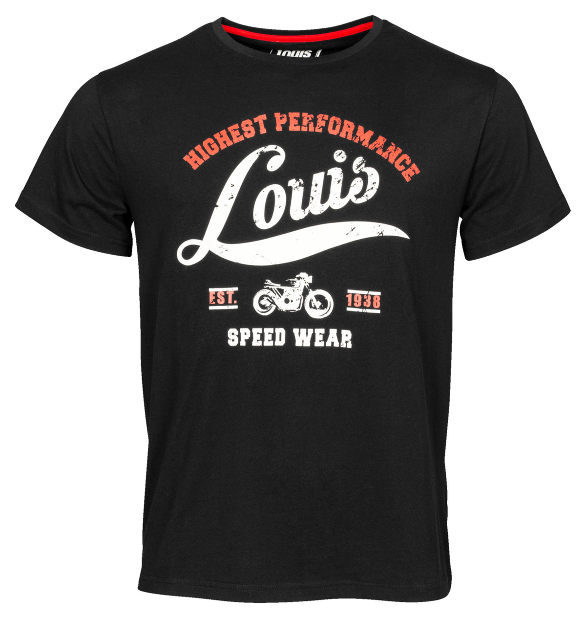 Tricou Louis Vintage - Bumbac, Guler Rotund