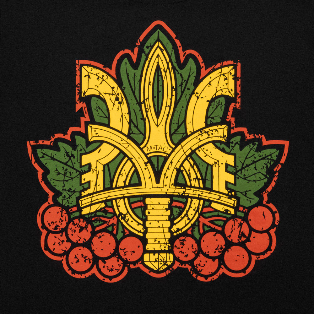 Tricou mânecă lungă Viburnum M-Tac - Negru, Trident și Voință