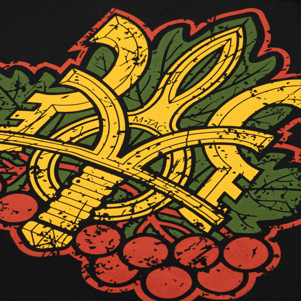 Tricou mânecă lungă Viburnum M-Tac - Negru, Trident și Voință