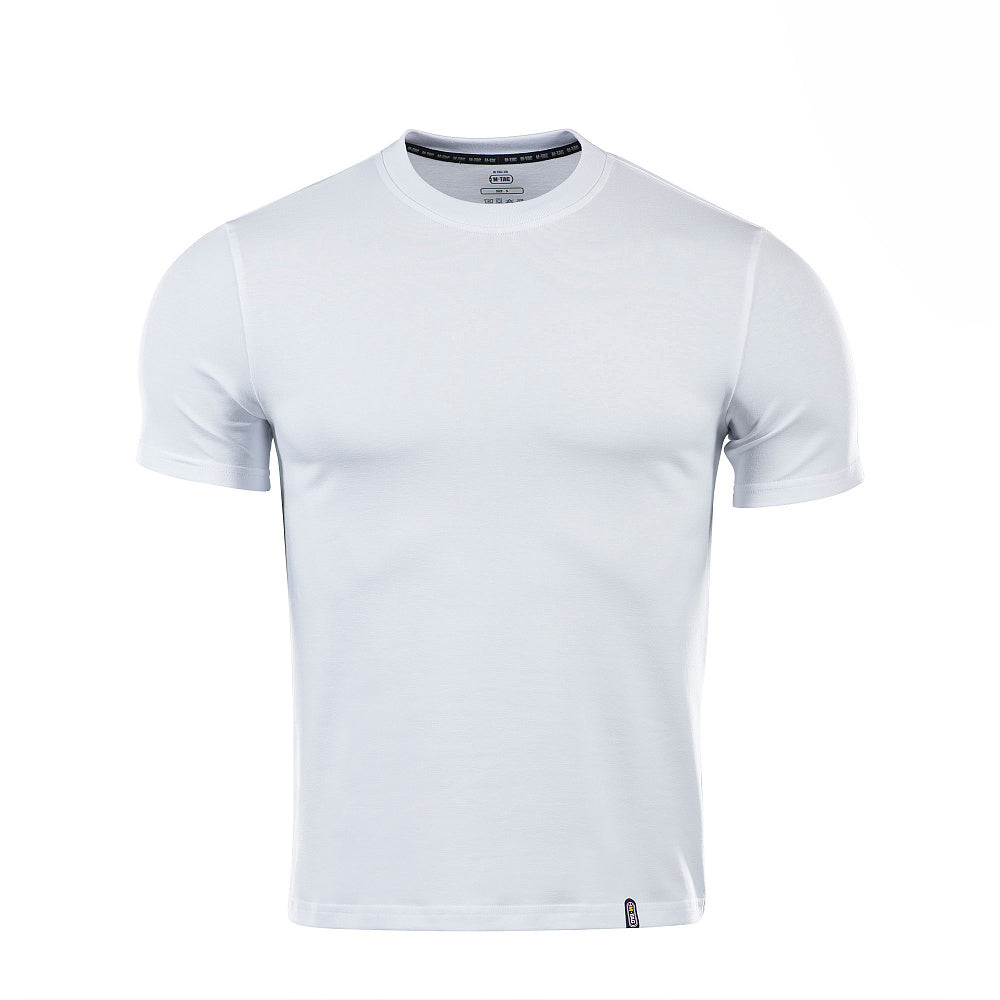 Tricou M-Tac 93/7 – Alb Confort Rezistent