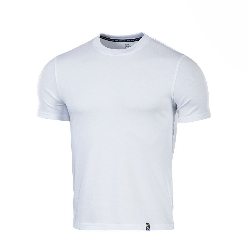 Tricou M-Tac 93/7 – Alb Confort Rezistent