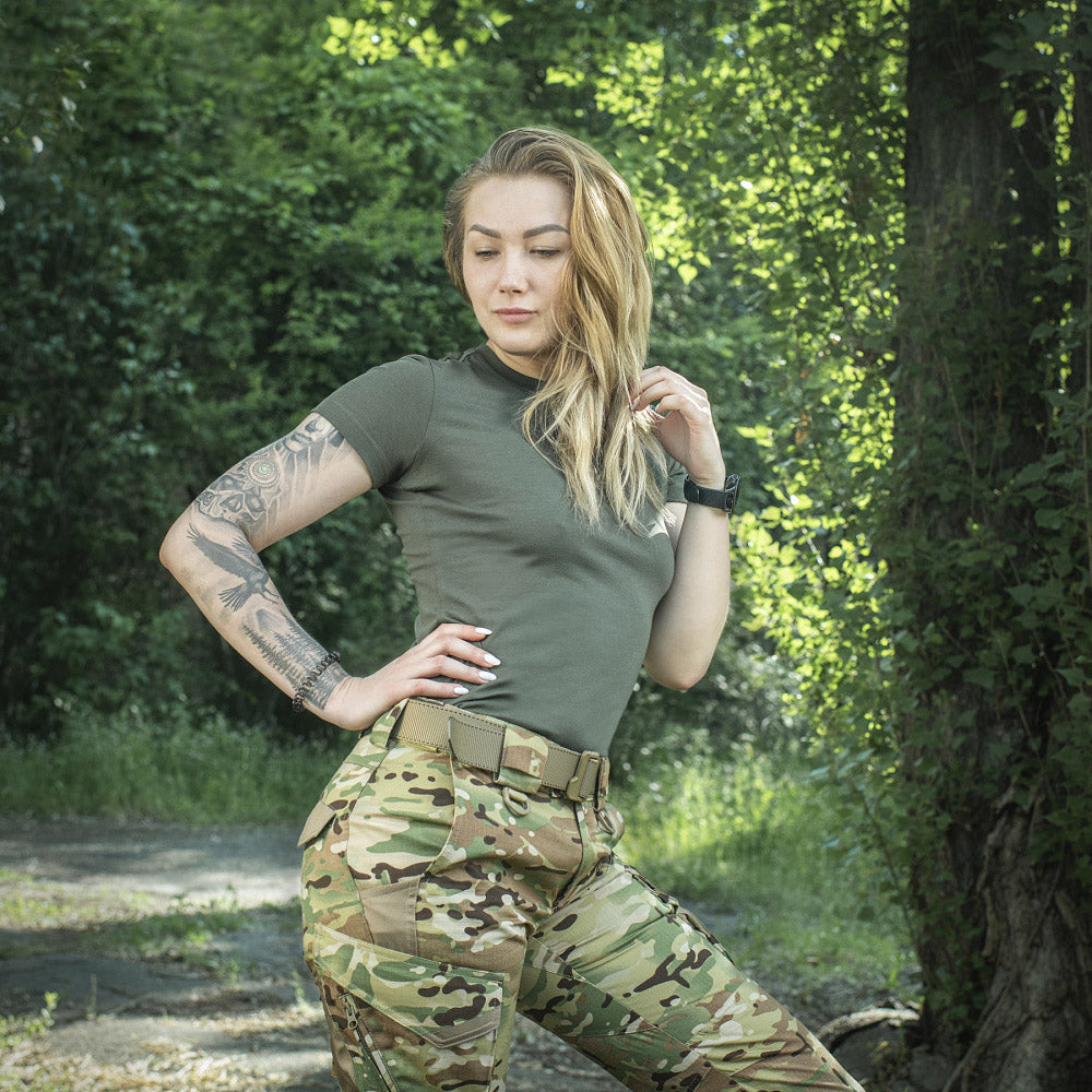 Tricou M-Tac 93/7 Lady - Army Olive Confort & Eleganță