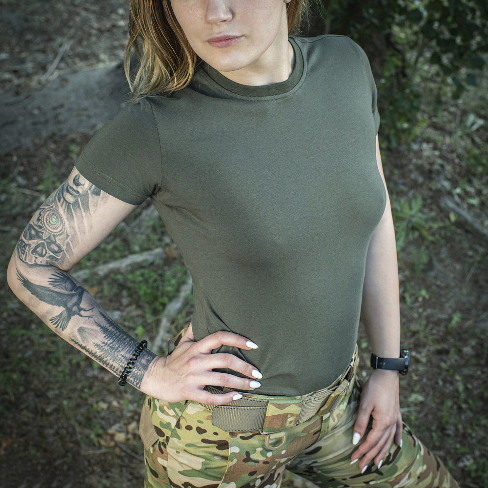 Tricou M-Tac 93/7 Lady - Army Olive Confort & Eleganță
