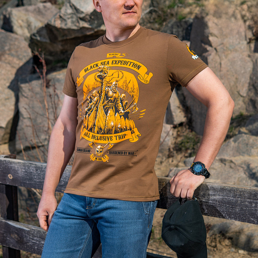 Tricou M-Tac Black Sea Expedition - Coyote Brown