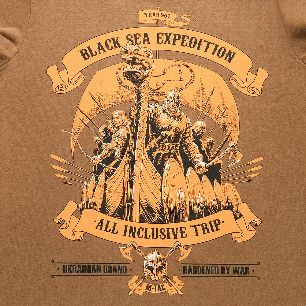 Tricou M-Tac Black Sea Expedition - Coyote Brown