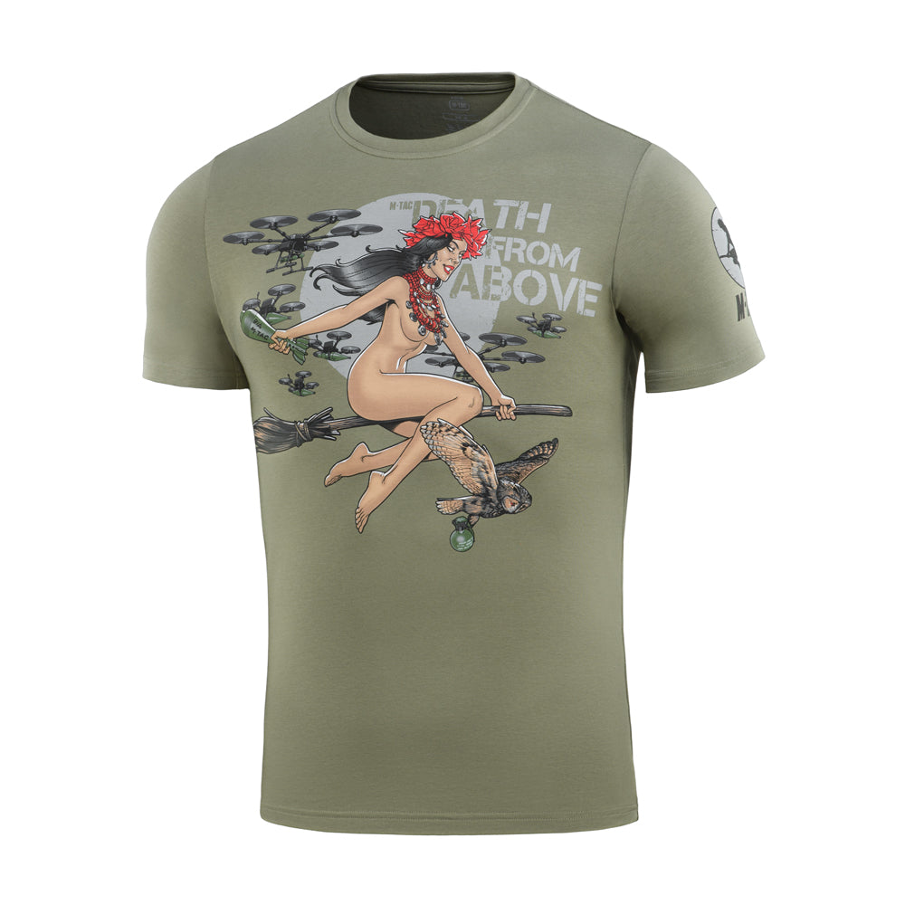 Tricou M-Tac Death From Above - Olive Deschis, Motive Ucrainene