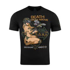 Tricou M-Tac Delivery Service - Negru, Bumbac Elastic
