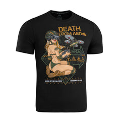 Tricou M-Tac Delivery Service - Negru, Bumbac Elastic