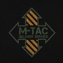 Tricou M-Tac Delivery Service - Negru, Bumbac Elastic