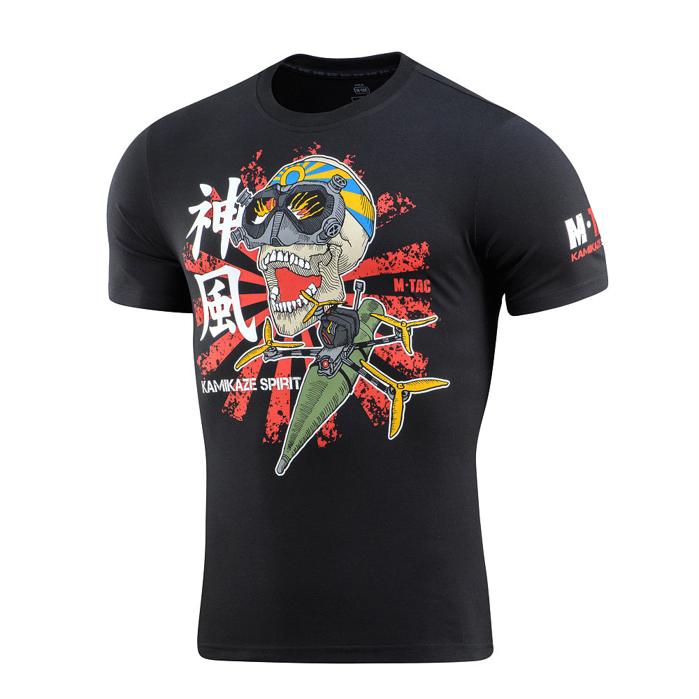 Tricou M-Tac Kamikaze Spirit - Negru, Pentru Operatori FPV