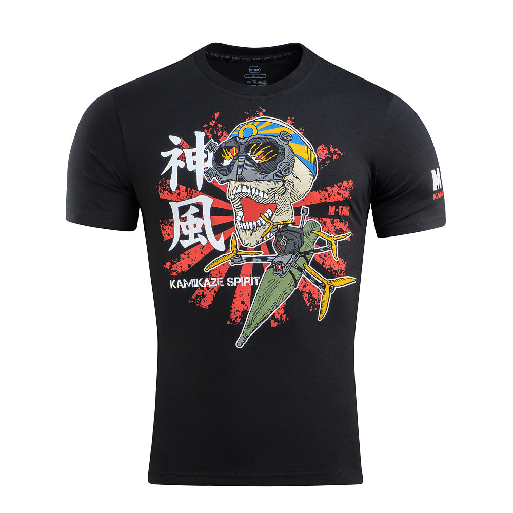 Tricou M-Tac Kamikaze Spirit - Negru, Pentru Operatori FPV