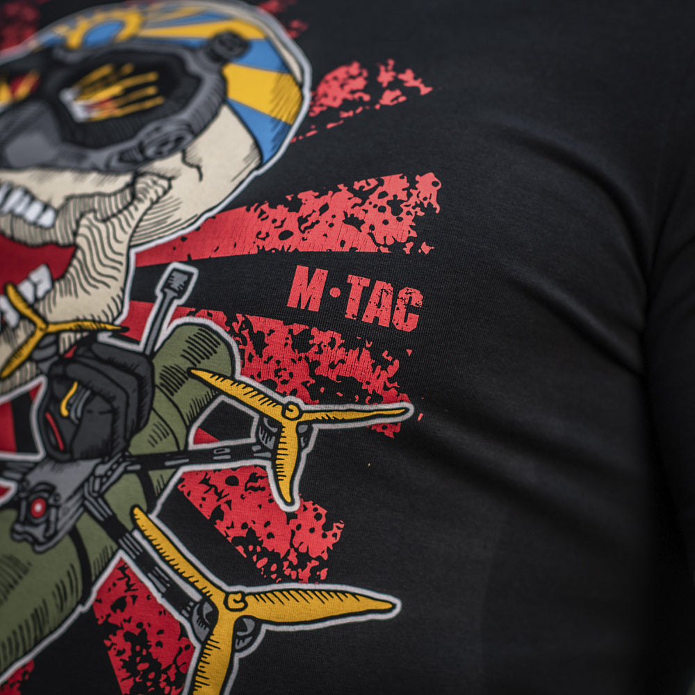 Tricou M-Tac Kamikaze Spirit - Negru, Pentru Operatori FPV