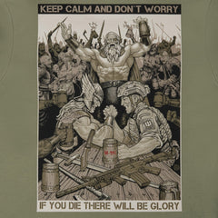 Tricou M-Tac Keep Calm - Light Olive