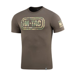 Tricou M-Tac Logo Dark Olive - Confort Tactic & Stil Distinctiv
