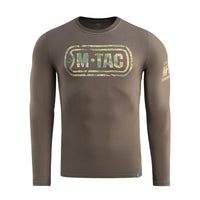 Tricou M-Tac Logo Long Sleeve - Dark Olive Camuflaj Tactic