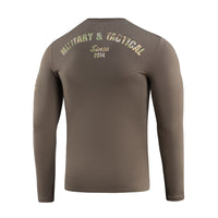 Tricou M-Tac Logo Long Sleeve - Dark Olive Camuflaj Tactic