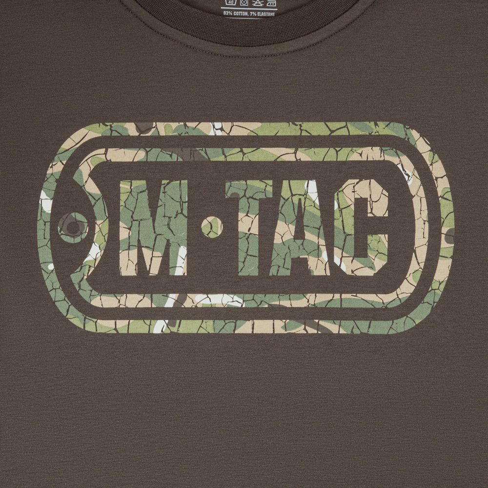 Tricou M-Tac Logo Long Sleeve - Dark Olive Camuflaj Tactic
