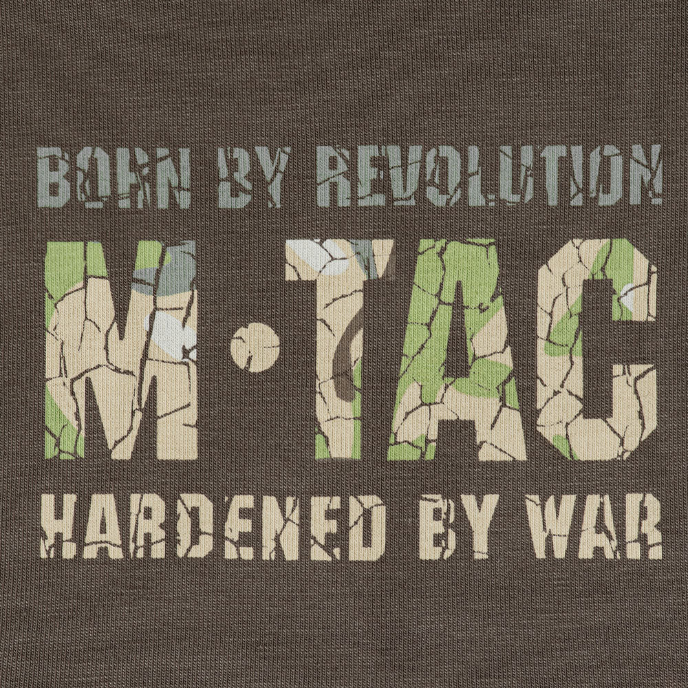 Tricou M-Tac Logo Long Sleeve - Dark Olive Camuflaj Tactic