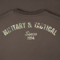 Tricou M-Tac Logo Long Sleeve - Dark Olive Camuflaj Tactic
