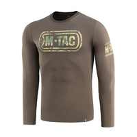Tricou M-Tac Logo Long Sleeve - Dark Olive Camuflaj Tactic