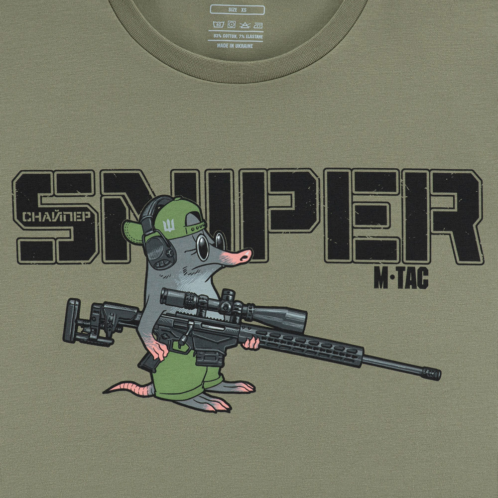 Tricou M-Tac Mole - Gluma Sniperului Nevăzător Light Olive