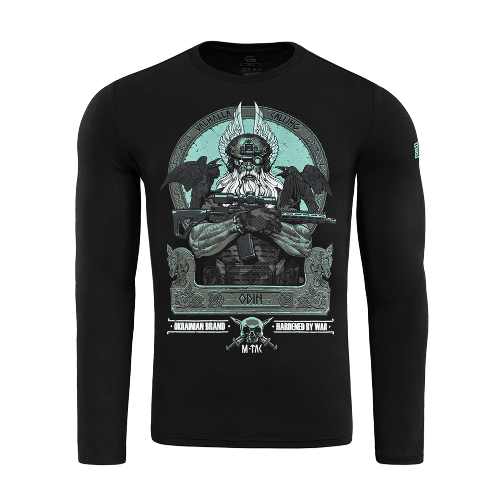 Tricou M-Tac Odin Mystery Long Sleeve - Negru Modern Tactice
