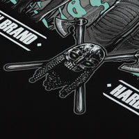 Tricou M-Tac Our Land - Negru, Pentru Curaj și Rezistență