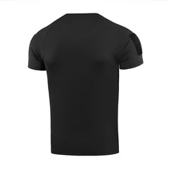 Tricou M-Tac Raglan Sweat-Wicking Tactic de Vară - Negru