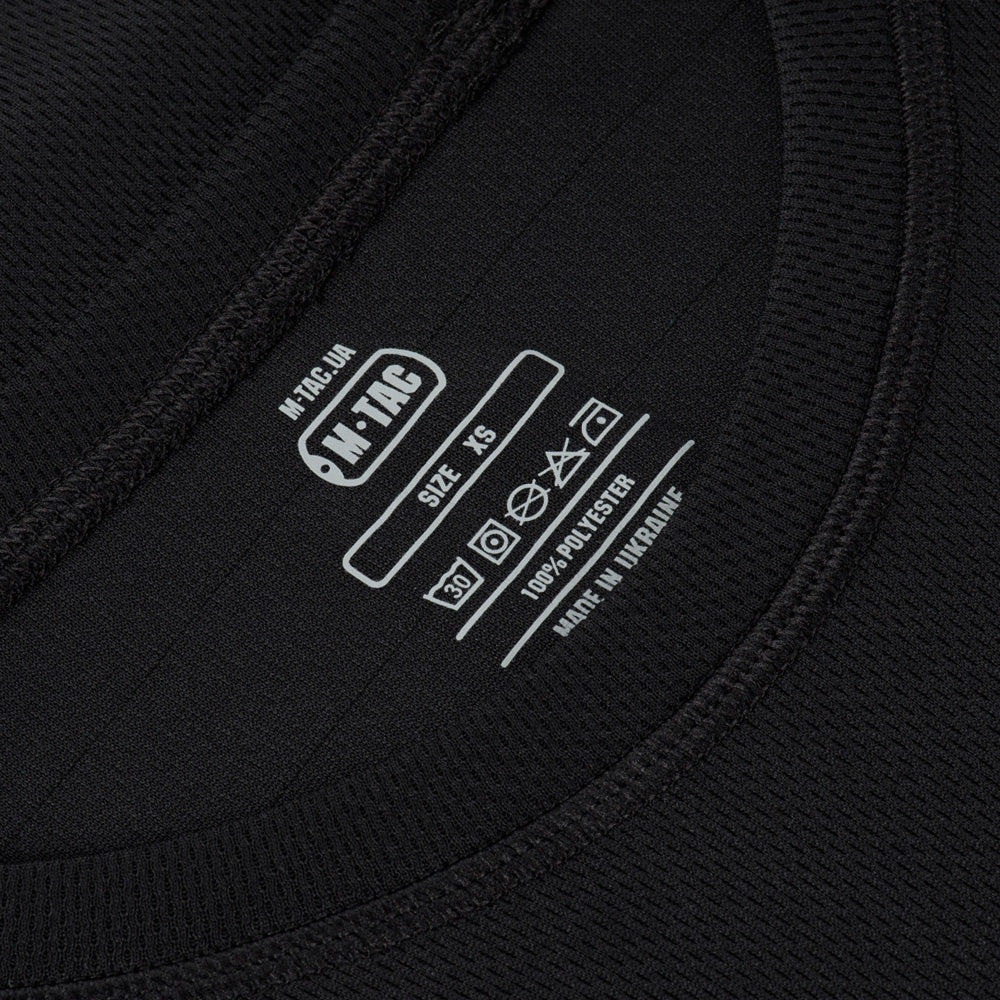 Tricou M-Tac Raglan Sweat-Wicking Tactic de Vară - Negru