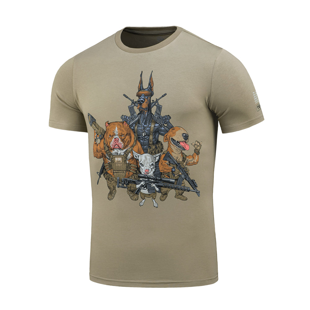 Tricou M-Tac Rex Team - Tan