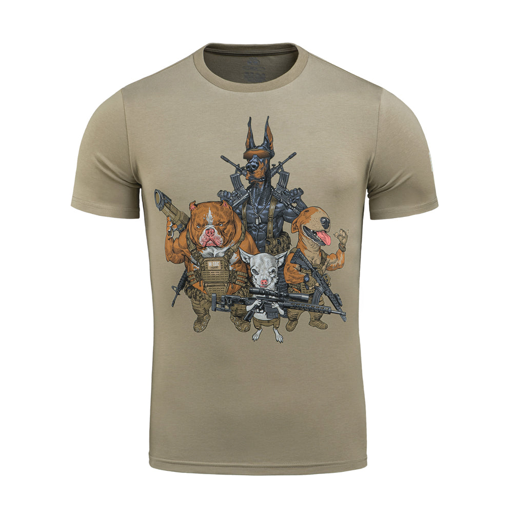Tricou M-Tac Rex Team - Tan