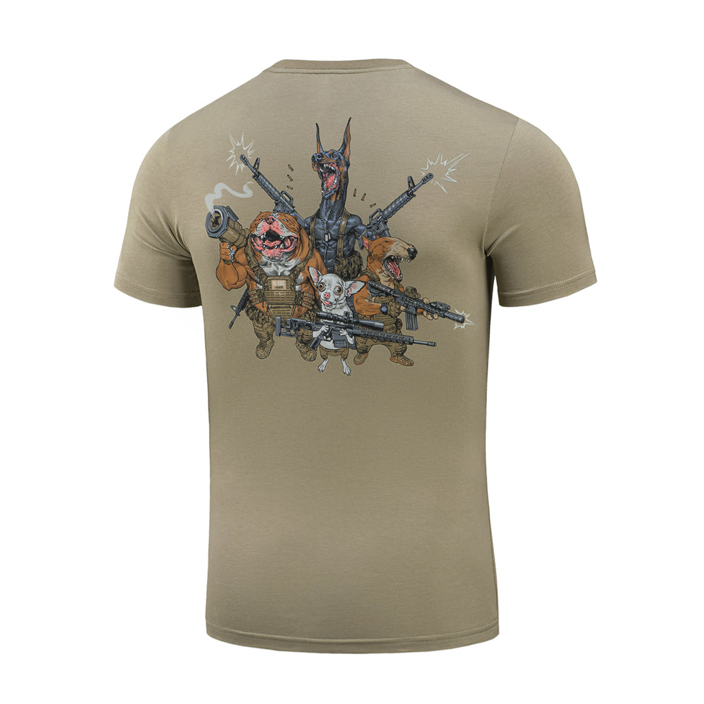 Tricou M-Tac Rex Team - Tan