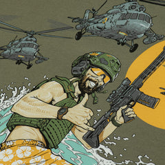 Tricou M-Tac Surf Club - Light Olive - Stil & Rezistență