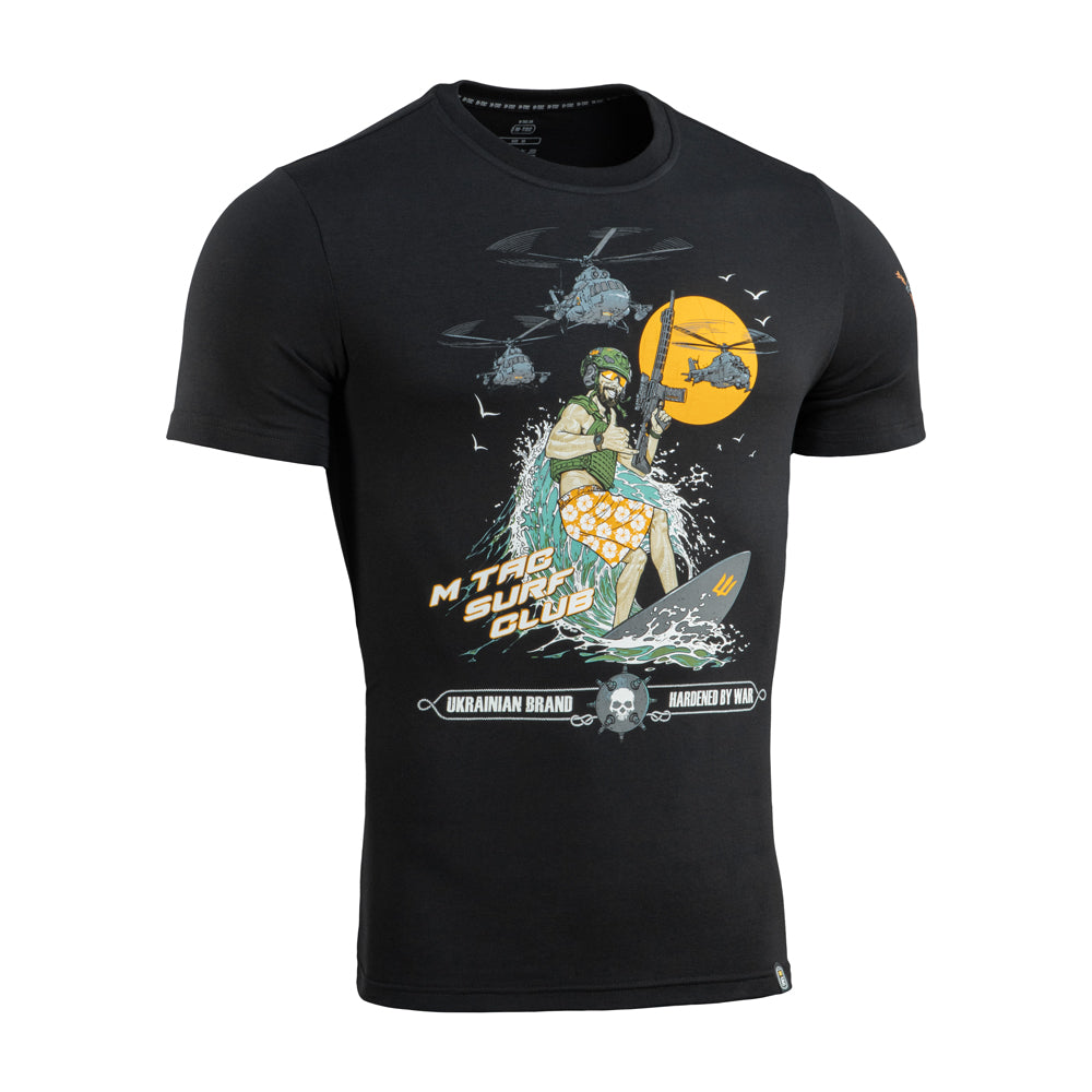 Tricou M-Tac Surf Club - Negru, Spiritul Victoriei