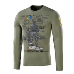 Tricou M-Tac UA Side Mânecă Lungă - Olive Deschis
