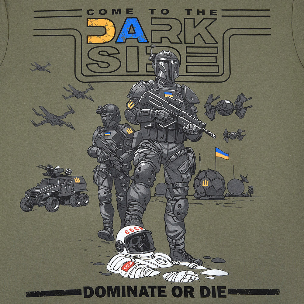 Tricou M-Tac UA Side Mânecă Lungă - Olive Deschis