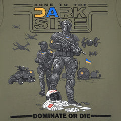 Tricou M-Tac UA Side Mânecă Lungă - Olive Deschis