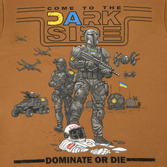 Tricou M-Tac UA Side Manecă Lungă - Coyote Brown Go Dark Side