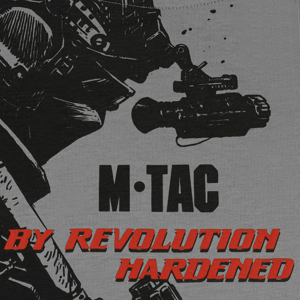 Tricou M-Tac Warrior - Gri Deschis (Oversize)
