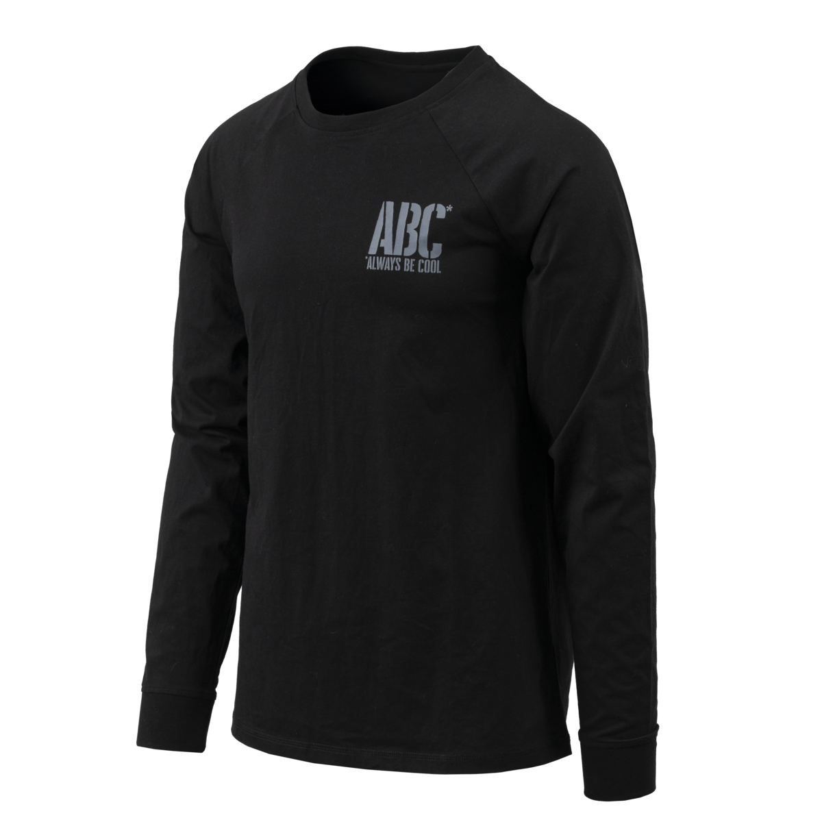 Tricou Mânecă Lungă Helikon-Tex ABC Bumbac Negru