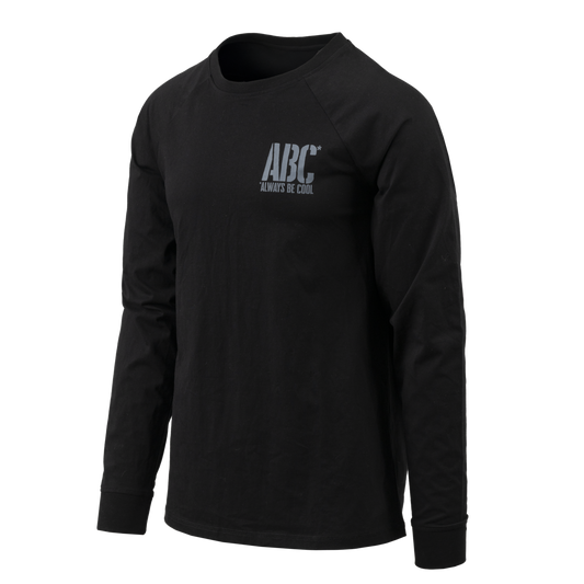 Tricou Mânecă Lungă Helikon-Tex ABC Bumbac Negru