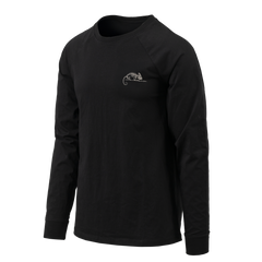 Tricou Mânecă Lungă Helikon-Tex Logo Clasic Negru