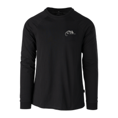 Tricou Mânecă Lungă Helikon-Tex Logo Mid Grey Melange