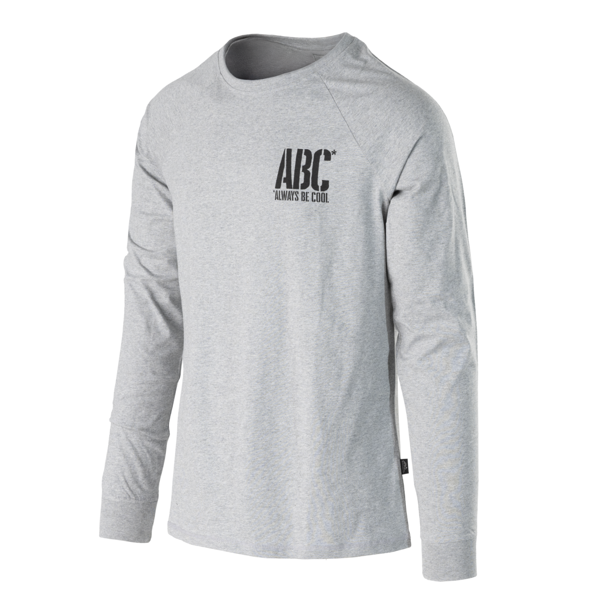 Tricou Mânecă Lungă Helikon-Tex Mid Grey Melange ABC Always Be Cool