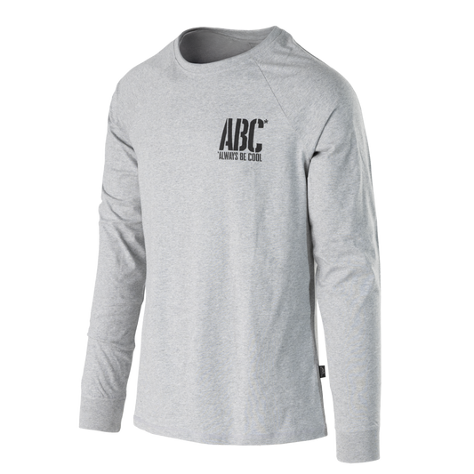 Tricou Mânecă Lungă Helikon-Tex Mid Grey Melange ABC Always Be Cool