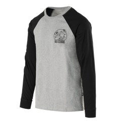 Tricou Mânecă Lungă Helikon-Tex Old School Mid Grey Melange