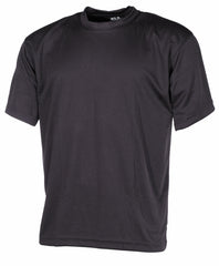Tricou Mânecă Scurtă Tactical Negru MFH - Uscare Rapidă, Respirabil