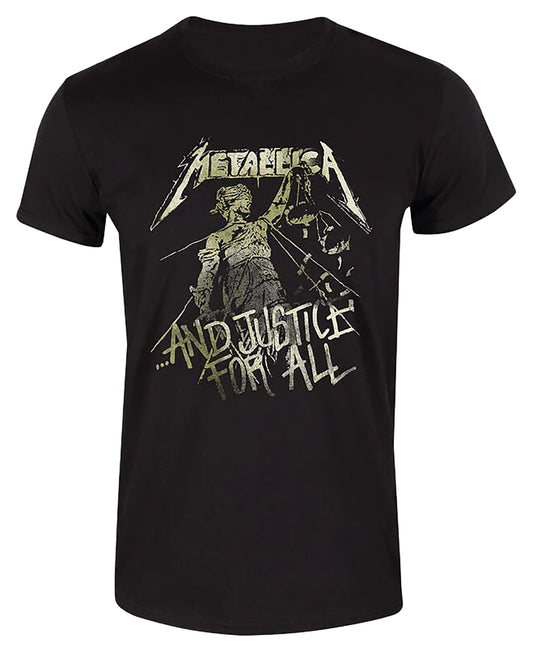 Tricou Metallica And Justice For All - Bumbac, Unisex