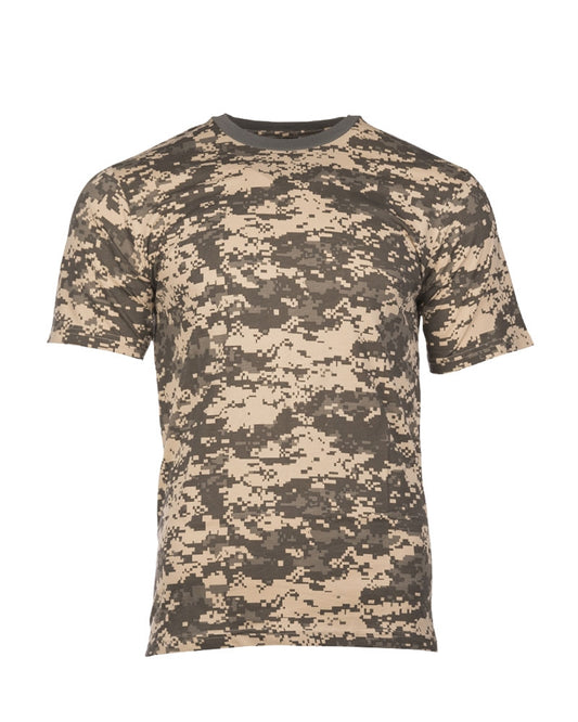 Tricou Mil-Tec Camuflaj AT-Digital – 100% Bumbac, 145 g/m²