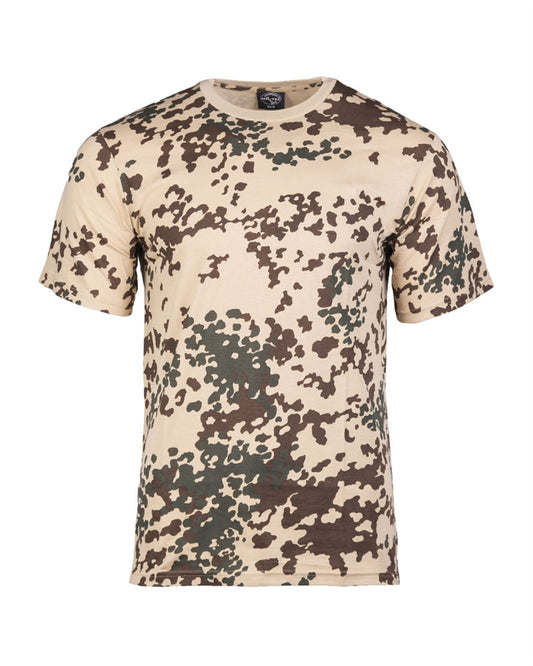 Tricou Mil-Tec Camuflaj Tropical – 100% Bumbac, 145 g/m²